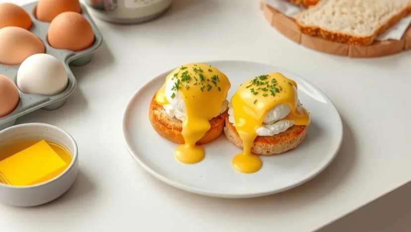 Ägg Benedict recept från hemmet