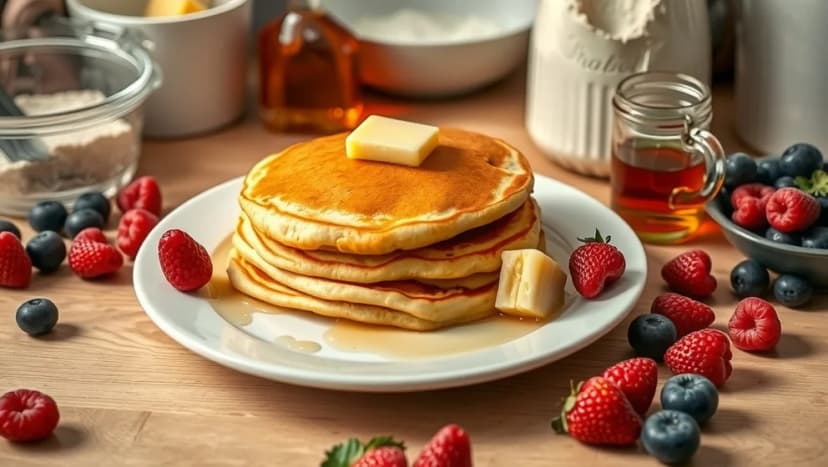 Amerikanska pannkakor utan ägg som funkar