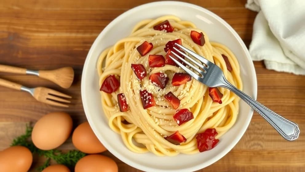 Carbonara utan ägg funkar det