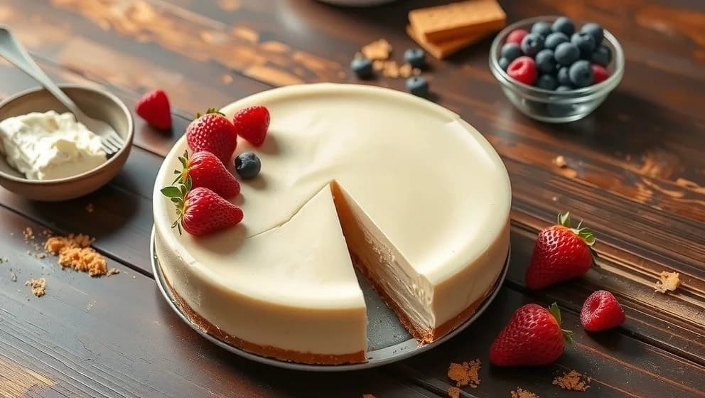Cheesecake utan ägg som smakar bra