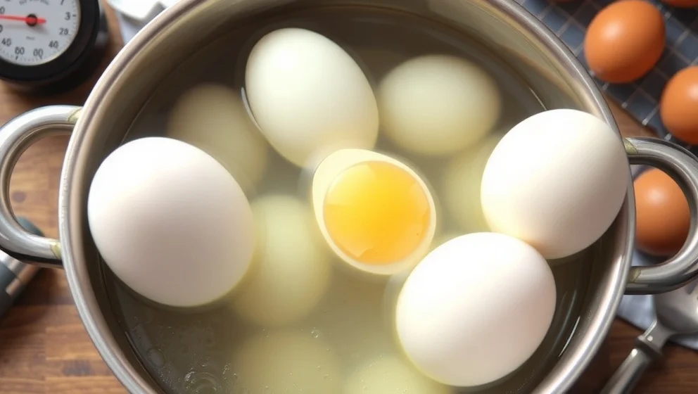 Hur kokar man ägg hemma