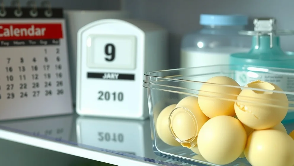 Hur länge håller kokt ägg i kylen