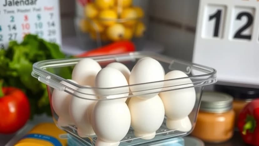Hur länge håller kokta ägg i kylen