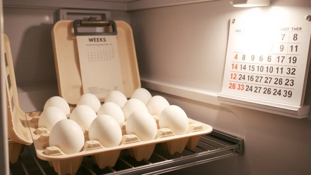 Hur länge håller kokta ägg i kylskåpet