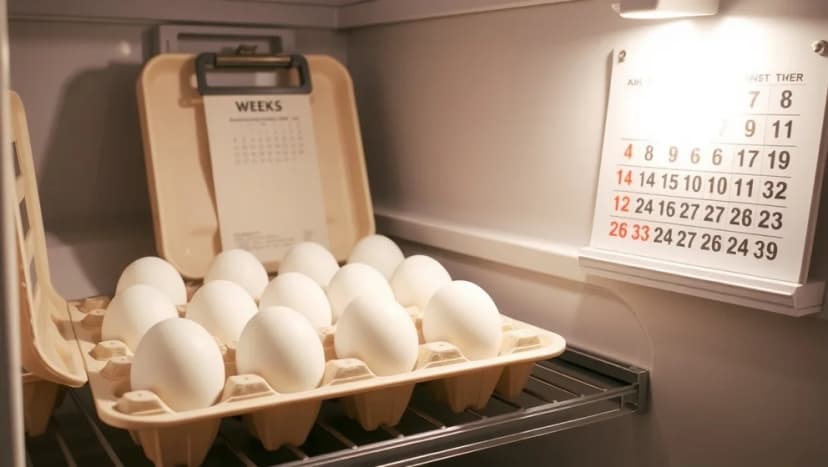 Hur länge håller kokta ägg i kylskåpet