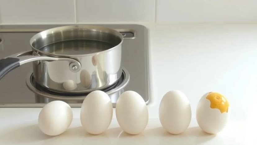 Hur länge tar det att koka ägg i kokande vatten