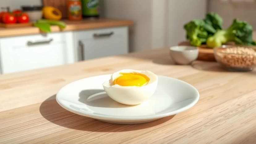 Hur många kalorier innehåller 1 kokt ägg