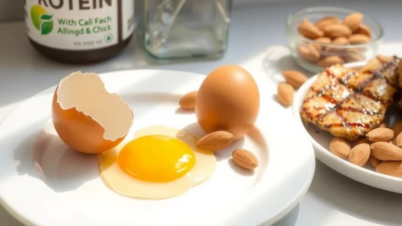 Hur mycket protein innehåller ett ägg