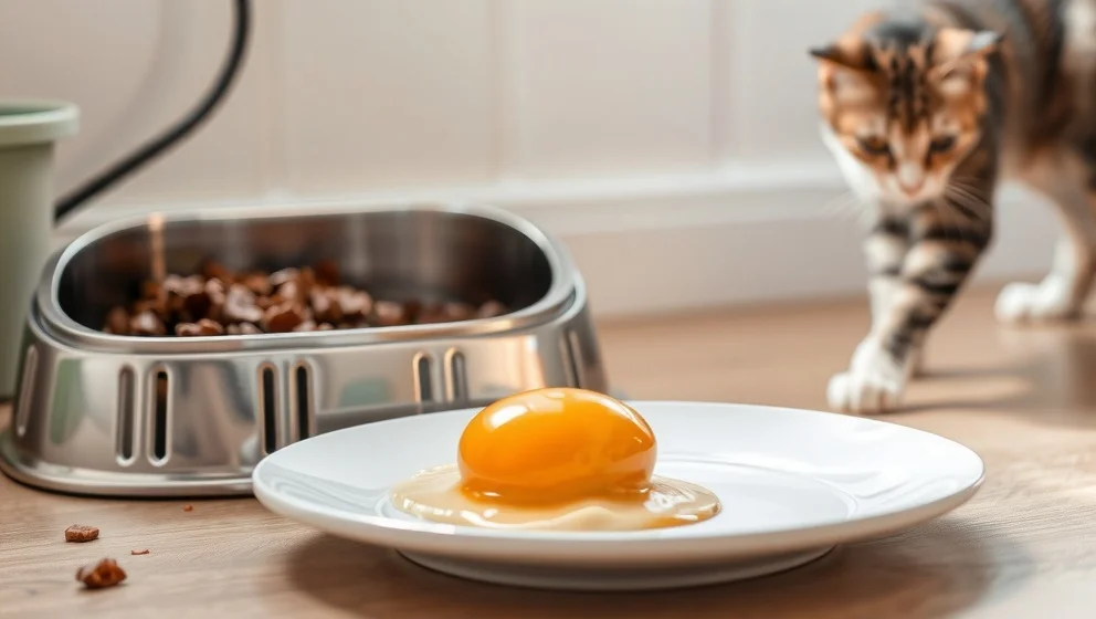 Kan katter äta ägg utan problem