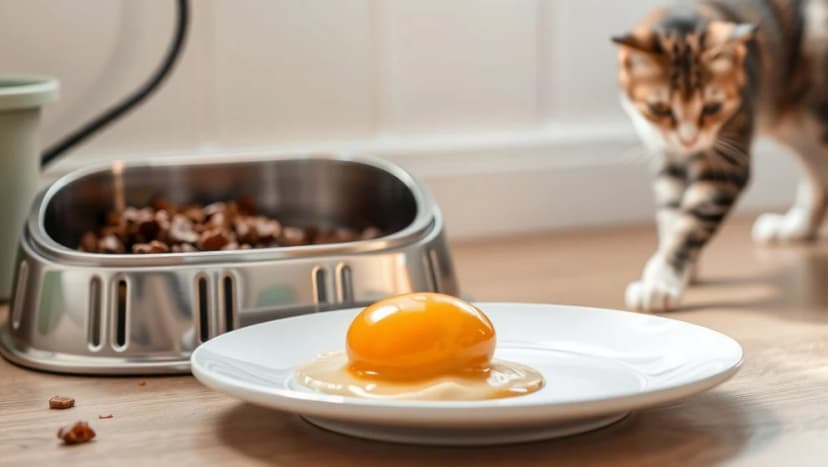 Kan katter äta ägg utan problem