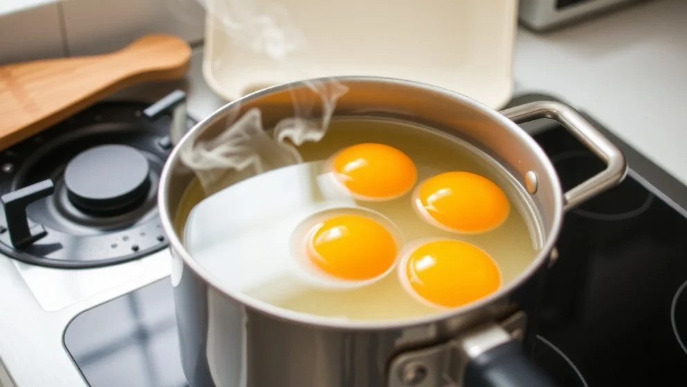 Koka ägg från kallt vatten fungerar det