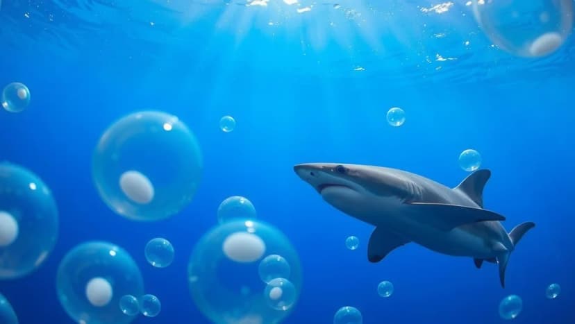 Lägger hajar ägg eller föder de levande ungar