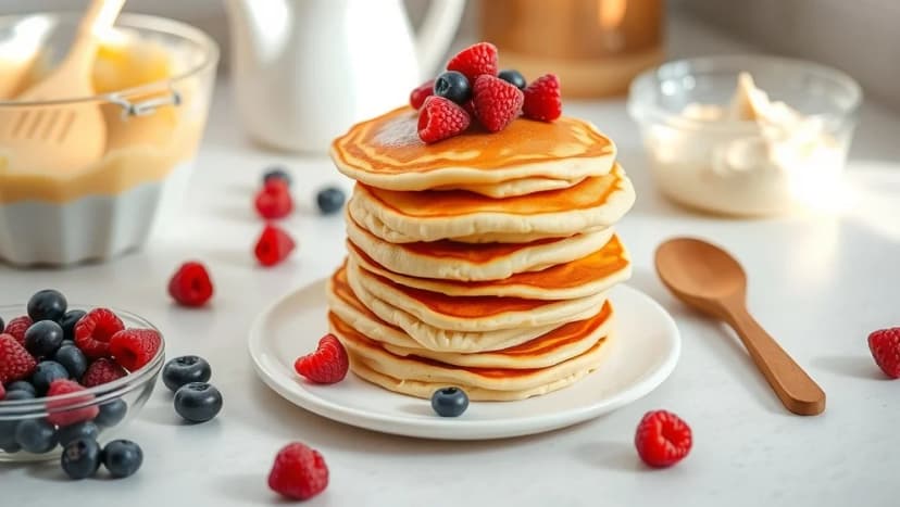 Pannkaka utan ägg som smakar gott