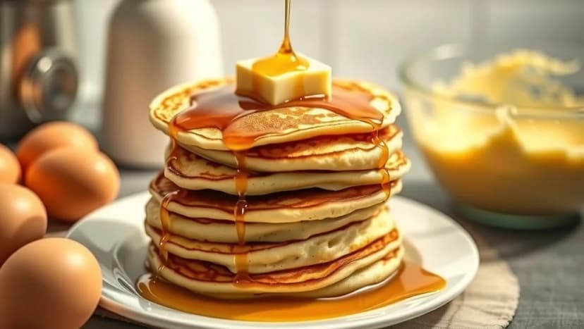 Pannkakor recept med 2 ägg som funkar