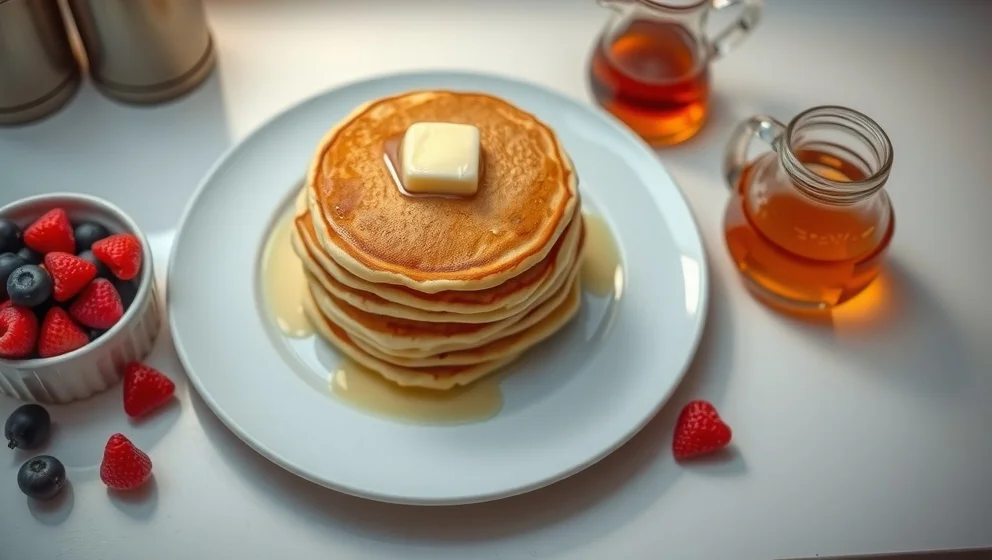 Pannkakor utan ägg som smakar gott