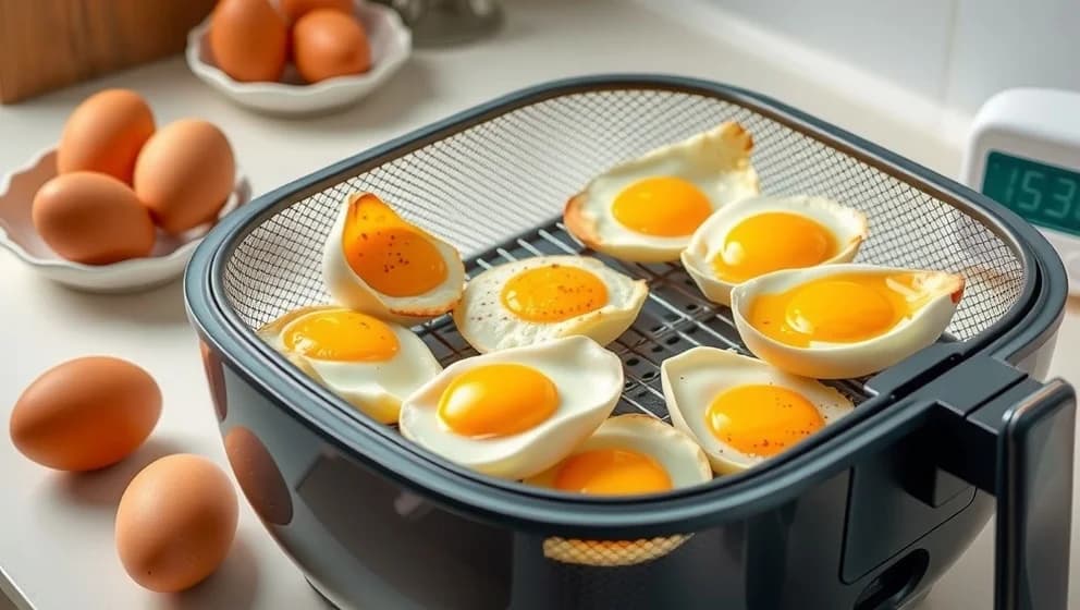 Så steker du ägg perfekt i airfryer