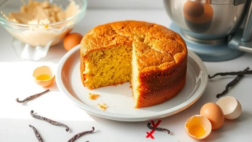 Sockerkaka utan ägg som smakar nästan lika gott